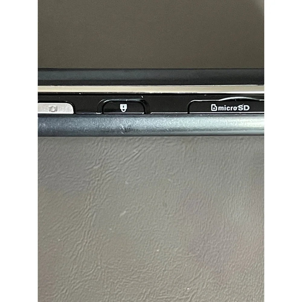 LG AT&T Slide Phone Touchscreen QWERTY Keyboard Black READ